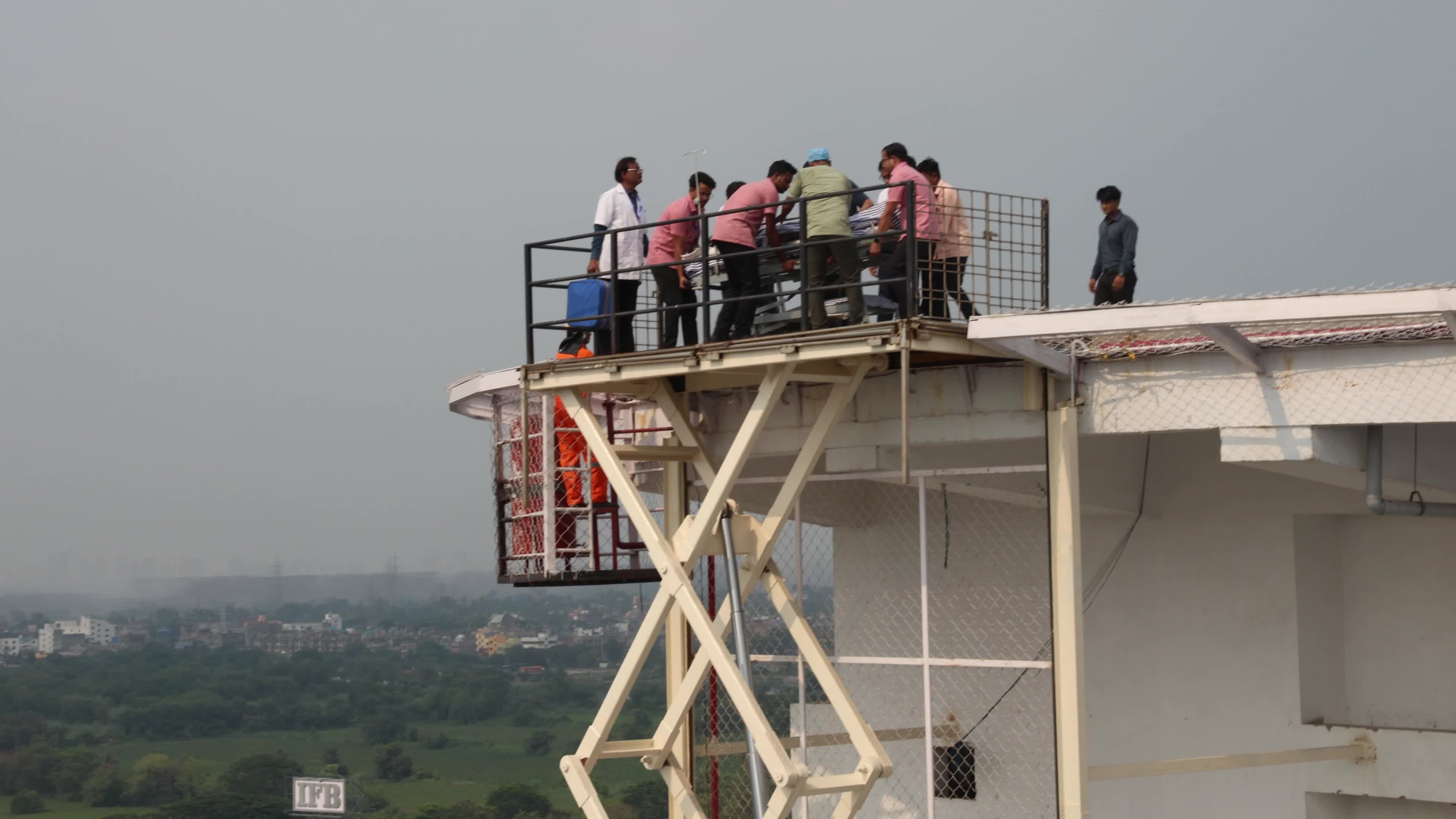 Mock Drill at a hospital in India, Kolkata
