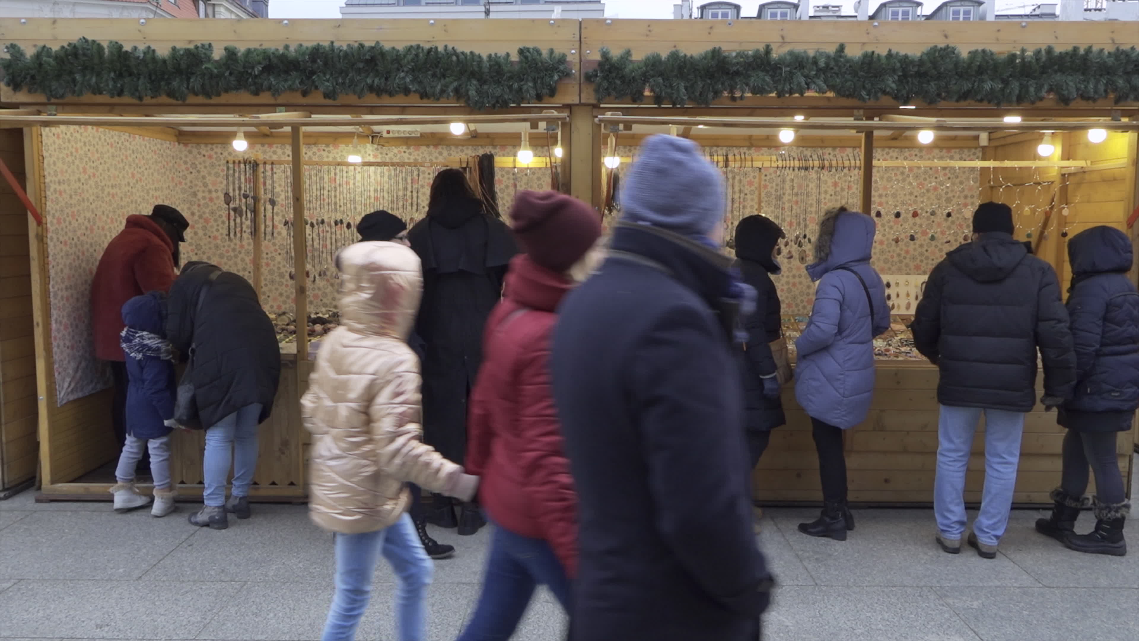Christmas Market in the Old Town of Warsaw