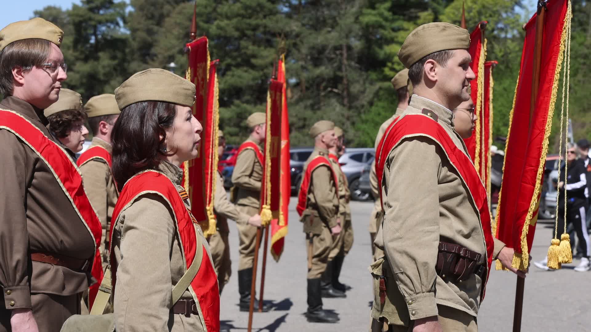 Russians celebrate Victory Day in Toronto, Canada