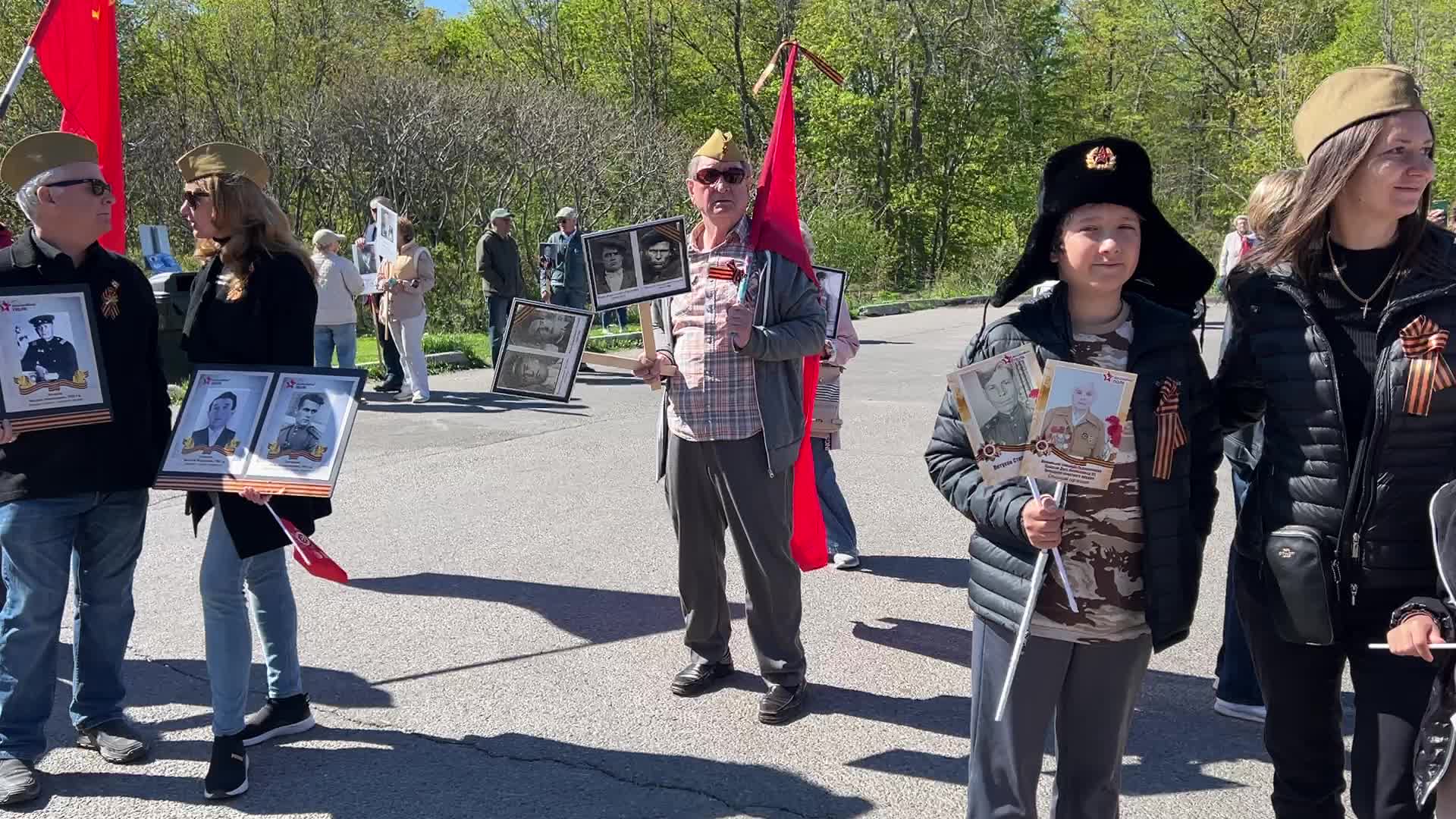 Russians celebrate Victory Day in Toronto, Canada