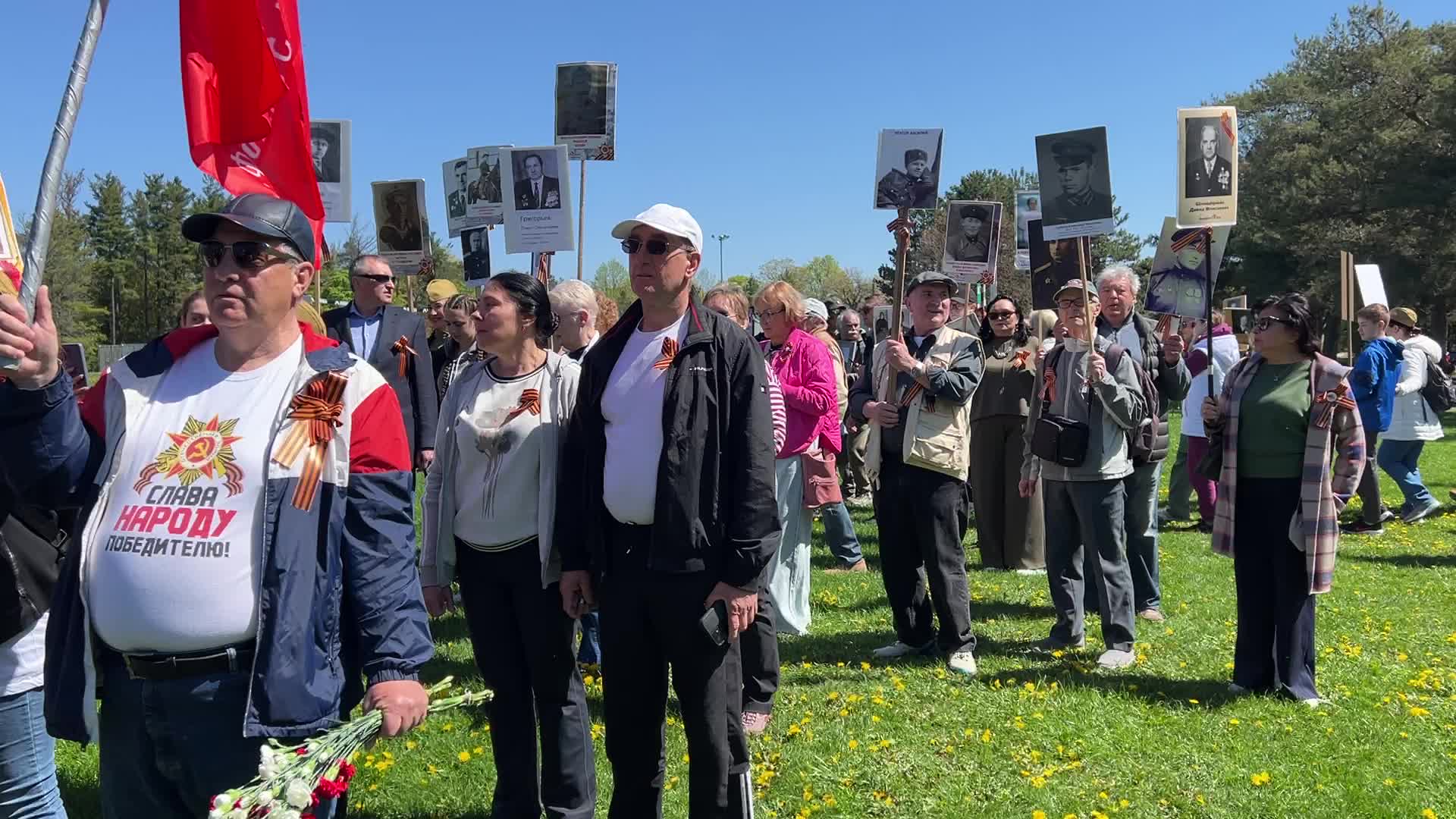 Russians celebrate Victory Day in Toronto, Canada