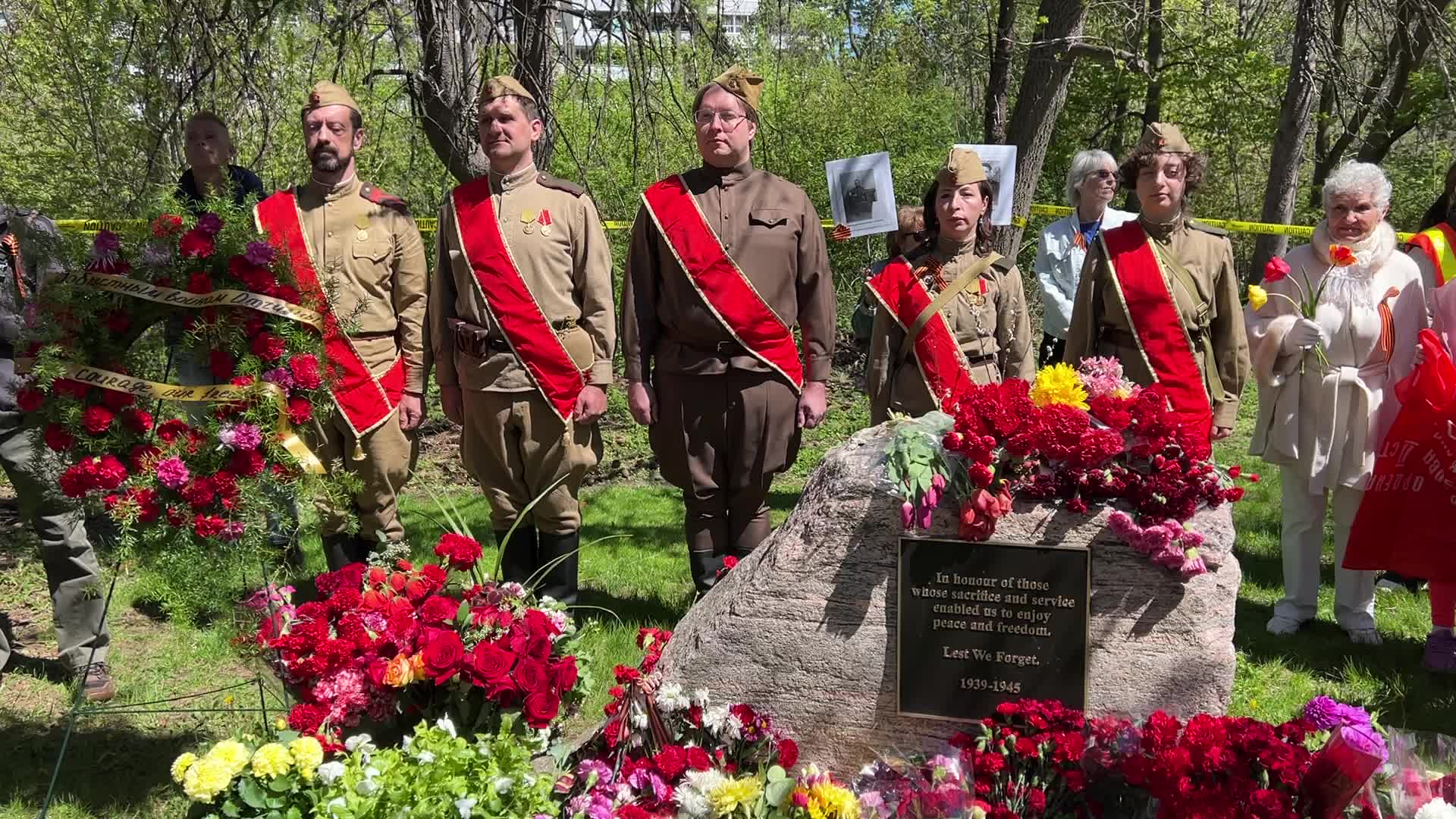 Russians celebrate Victory Day in Toronto, Canada