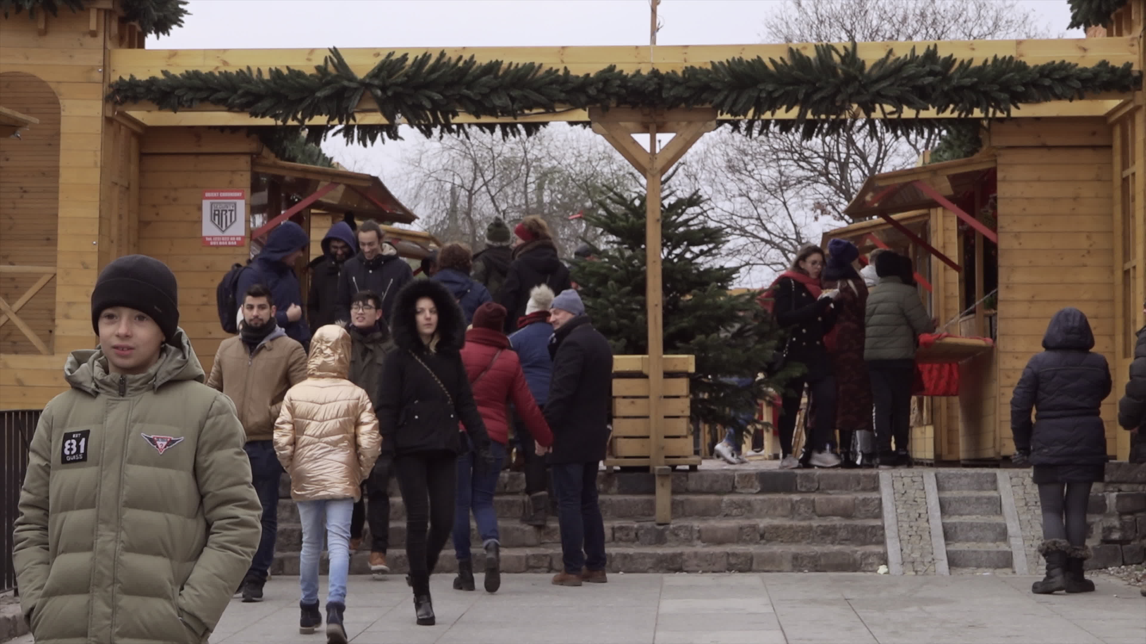 Christmas Market in the Old Town of Warsaw