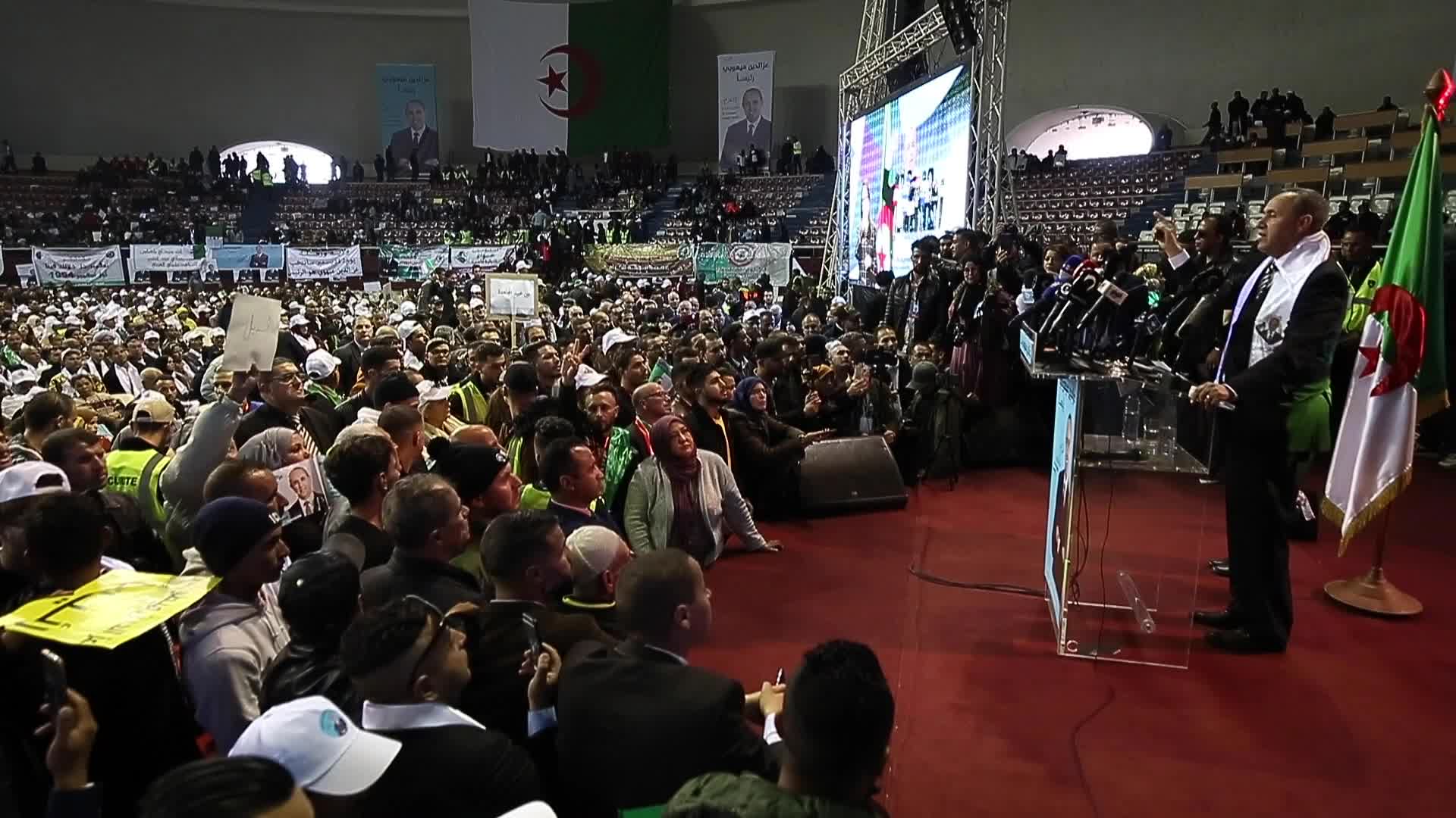 Electoral Campaign For Algerian Presidency