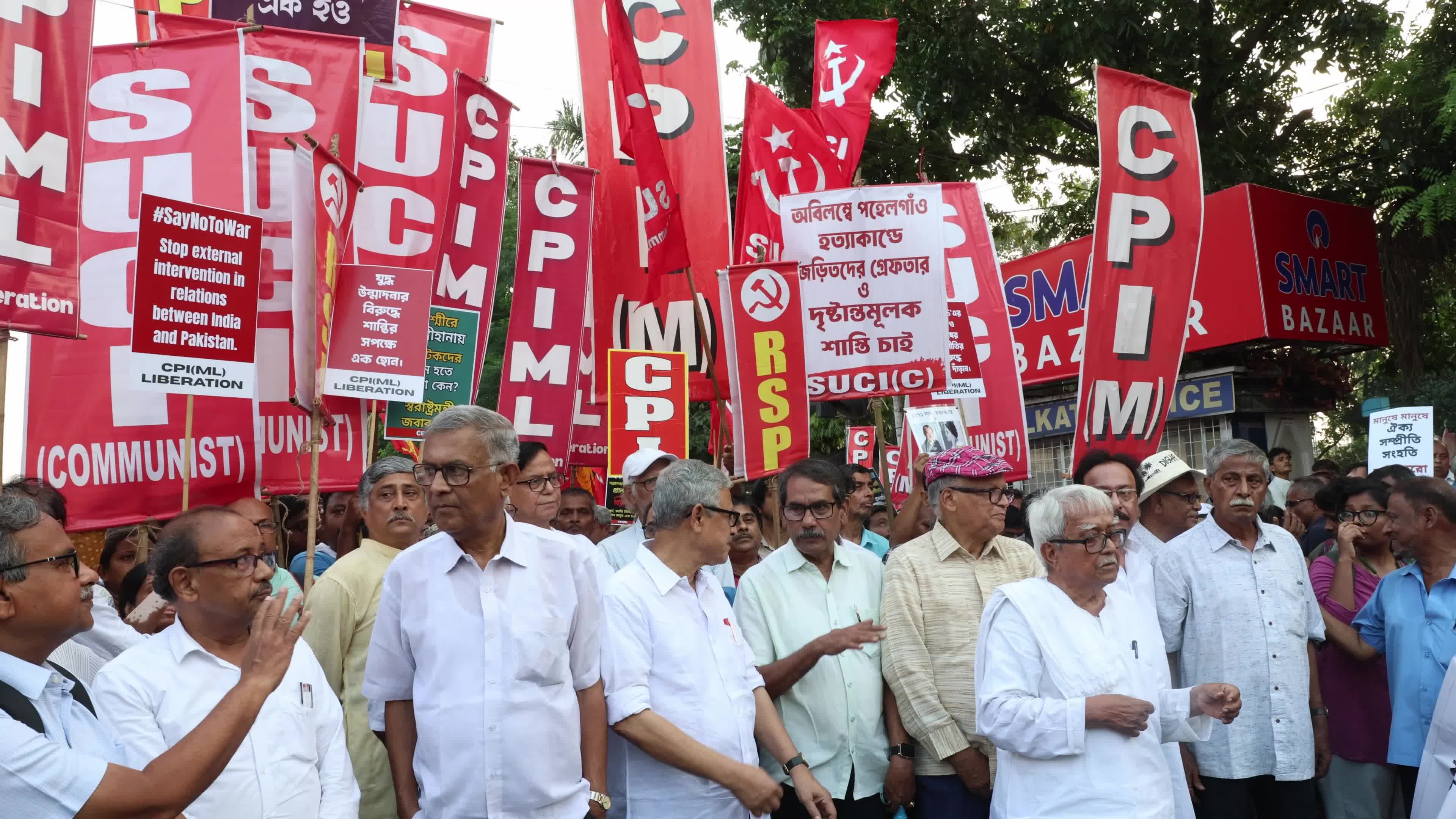Peace March For Kashmir in Kolkata, India