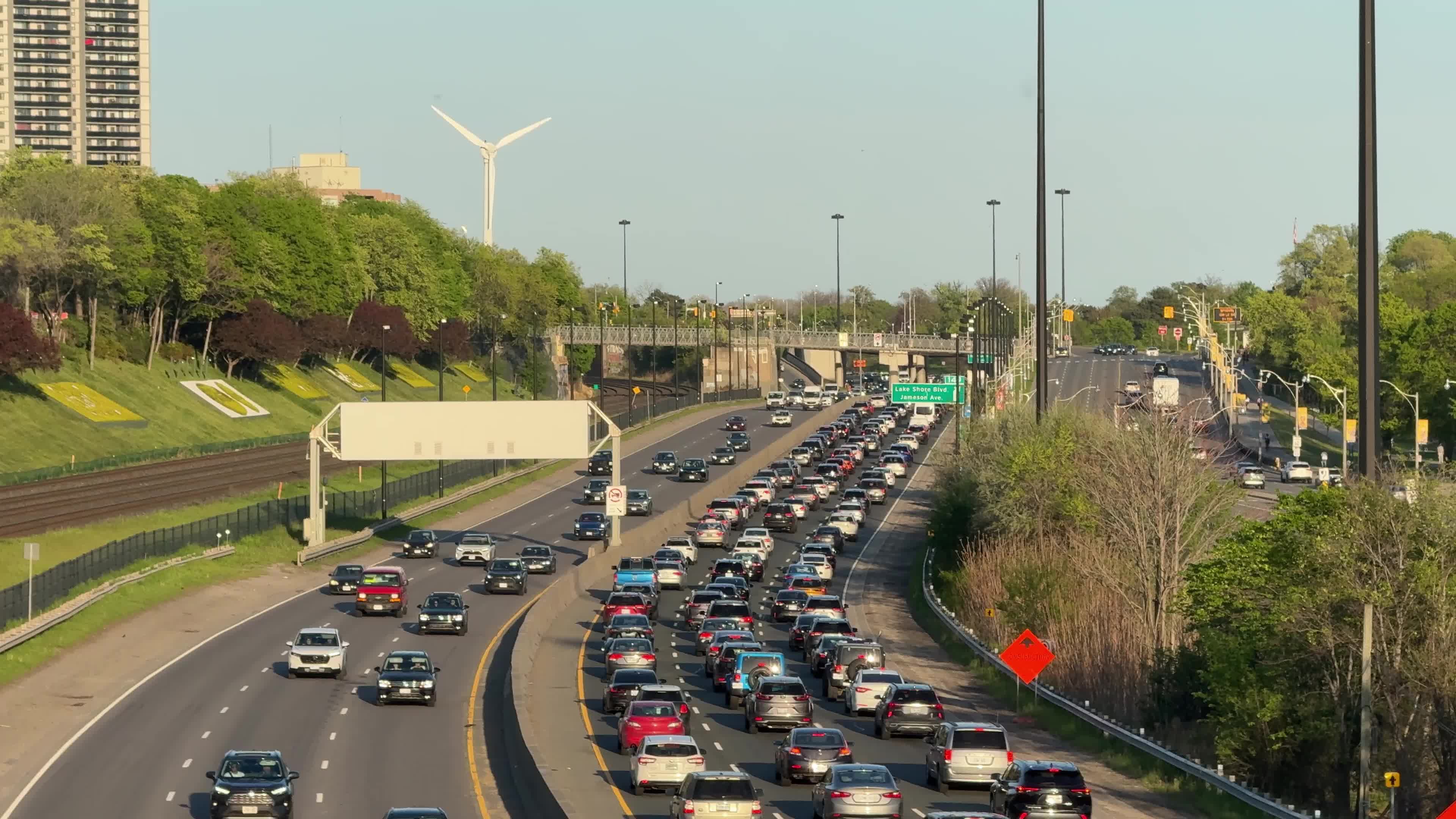 Traffic In Toronto, Canada