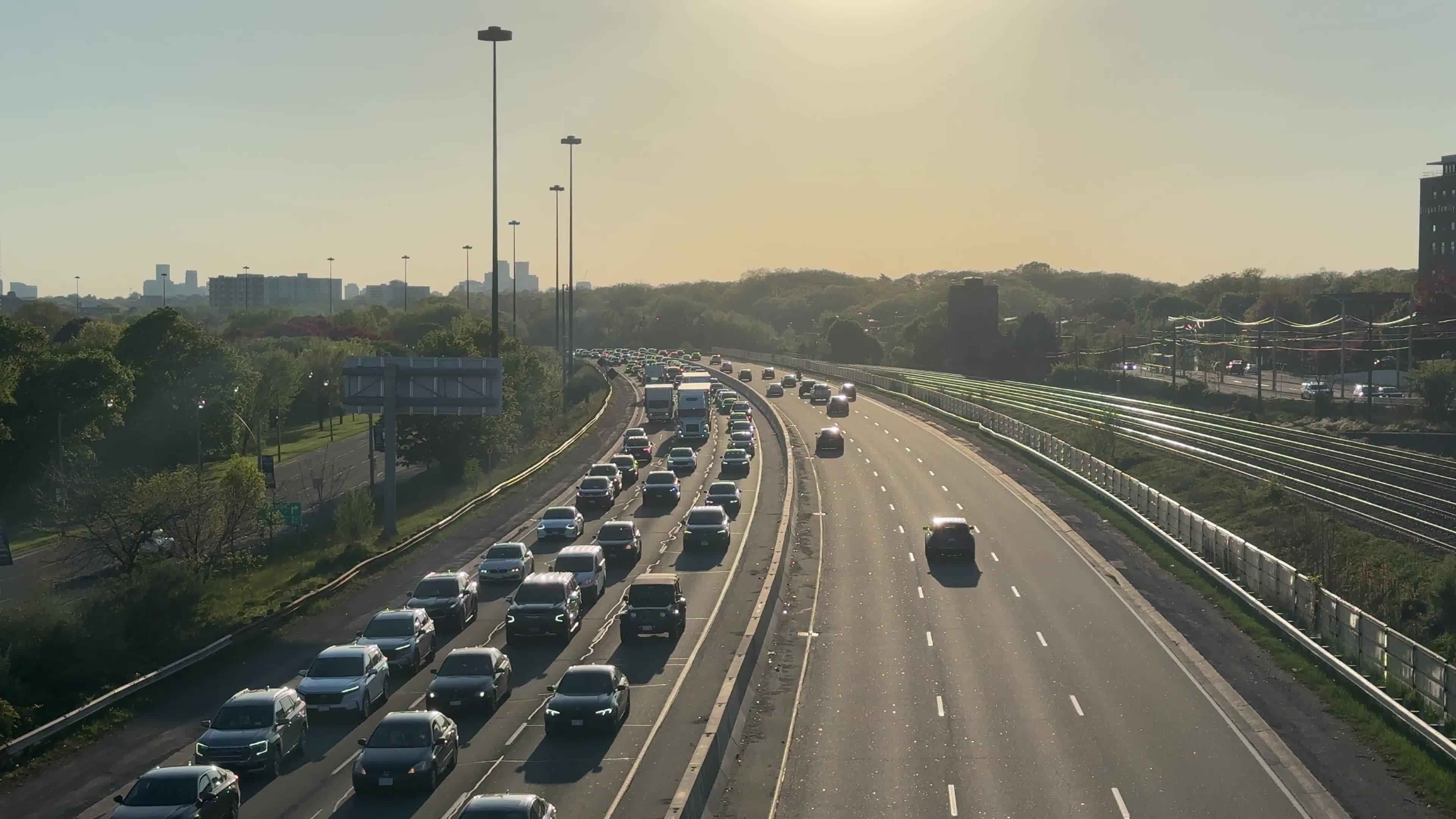 Traffic In Toronto, Canada