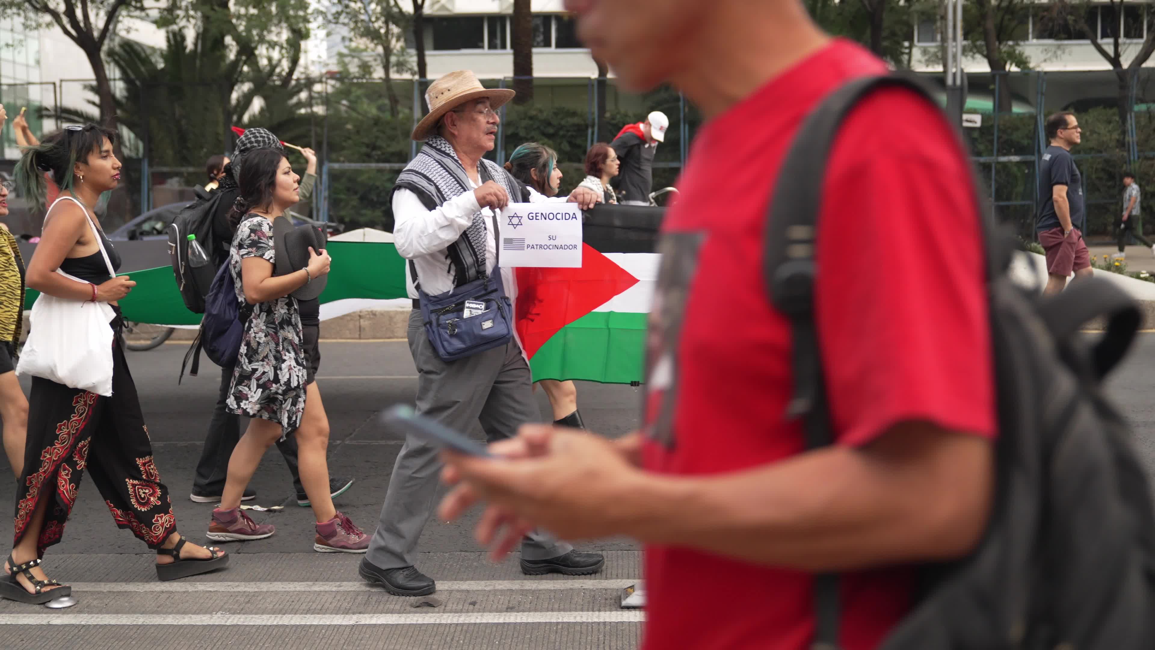 Pro-Palestinian Rally Marking the 77th Anniversary of Nabka