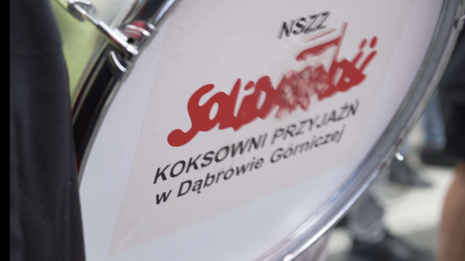 Metal workers protest in Warsaw