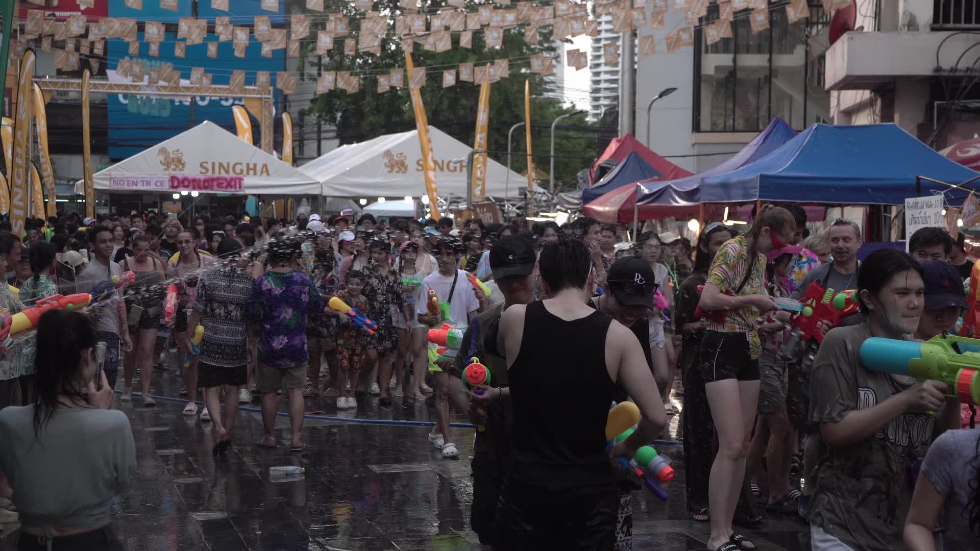 Songkran,Thailand's New Year festival 2025.