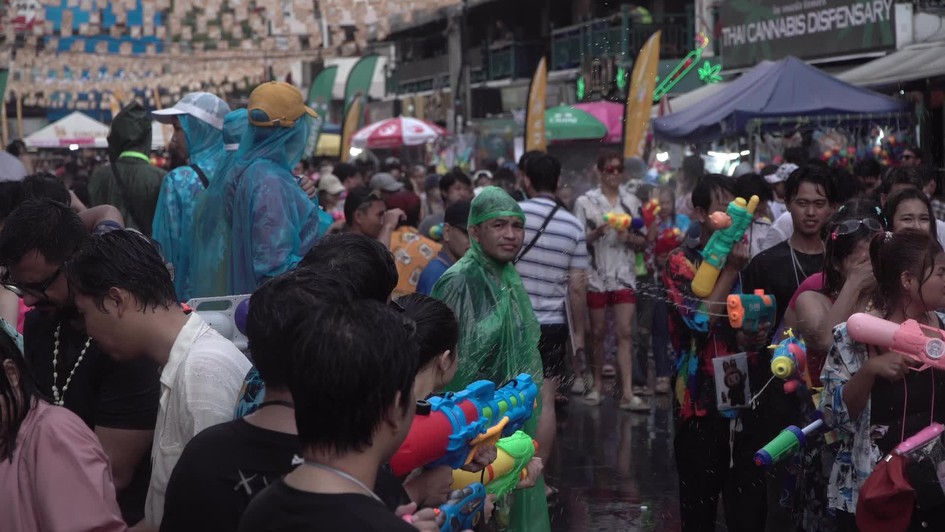 Songkran,Thailand's New Year festival 2025.