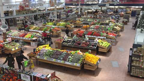 Supermarket in Toronto