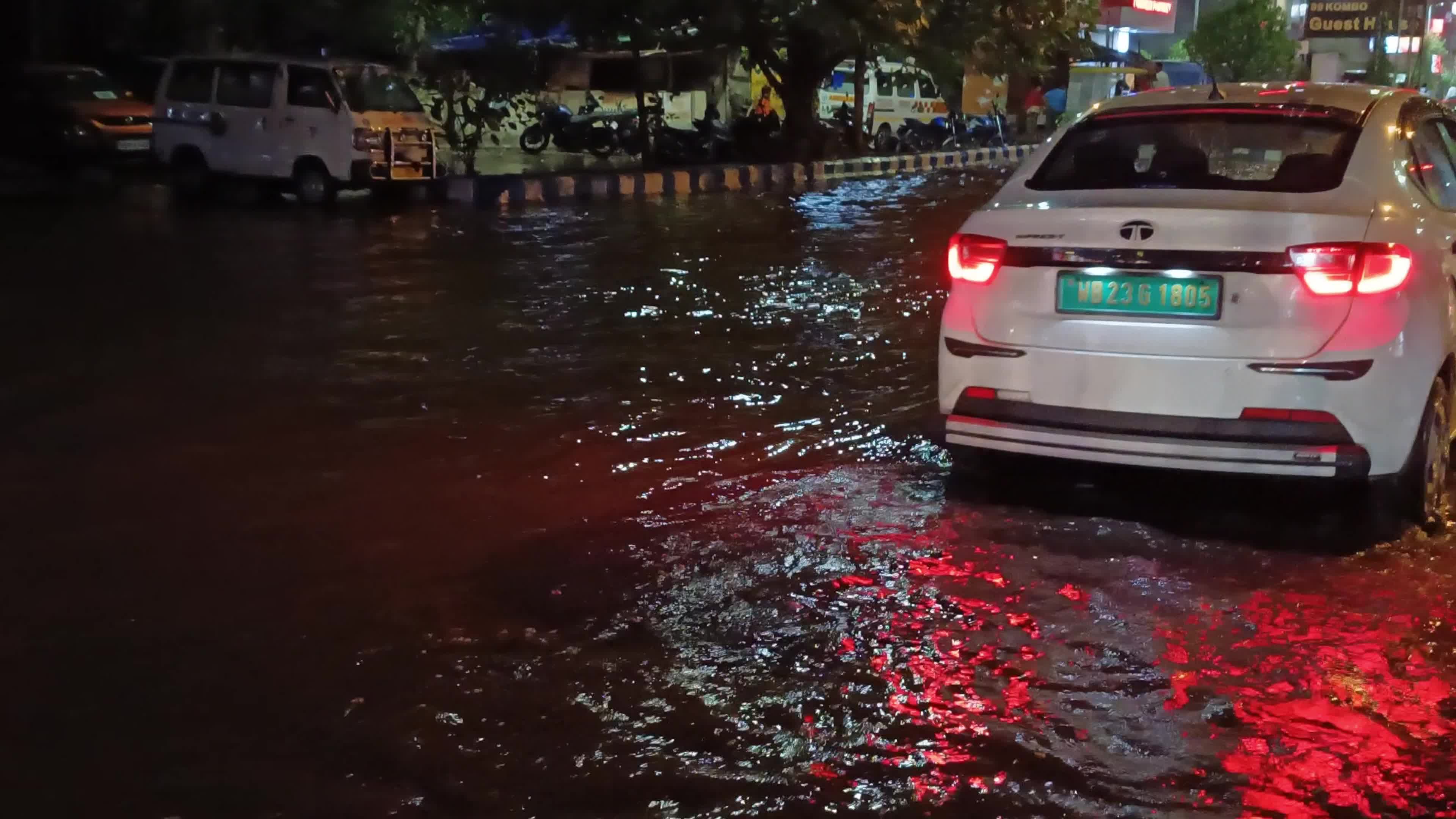 Monsoon Rain In Kolkata, India