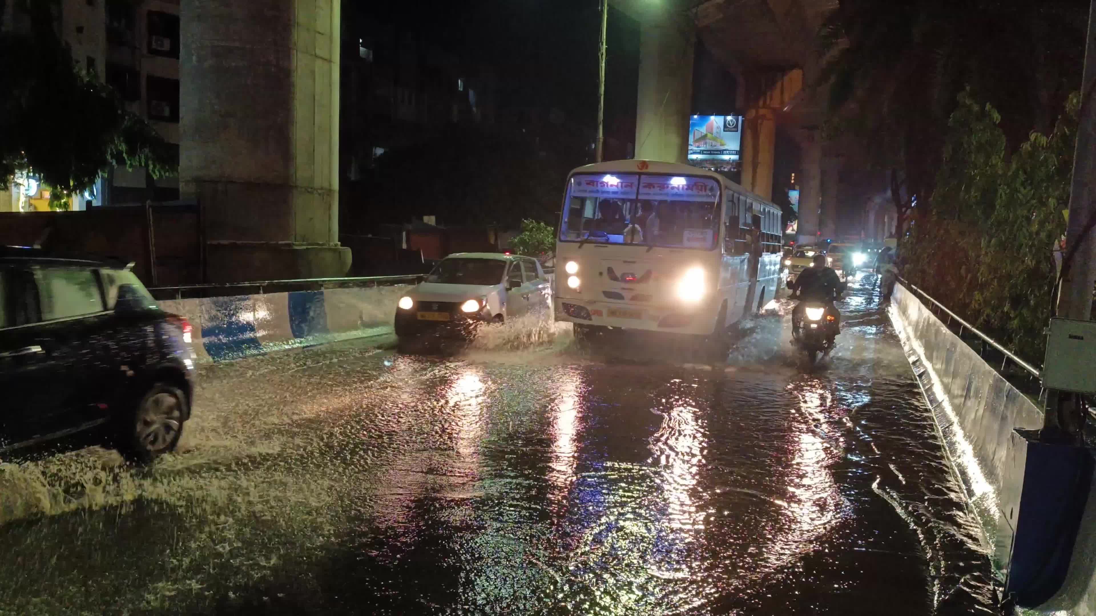 Monsoon Rain In Kolkata, India