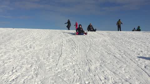 Winter fun in Toronto, Canada