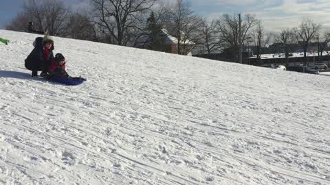 Winter fun in Toronto, Canada