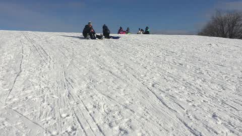 Winter fun in Toronto, Canada