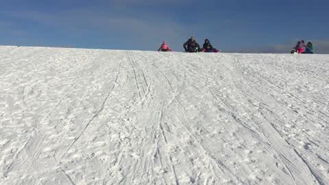 Winter fun in Toronto, Canada