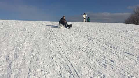 Winter fun in Toronto, Canada