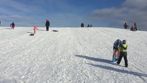 Winter fun in Toronto, Canada
