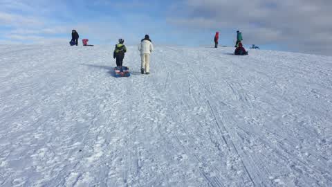 Winter fun in Toronto, Canada
