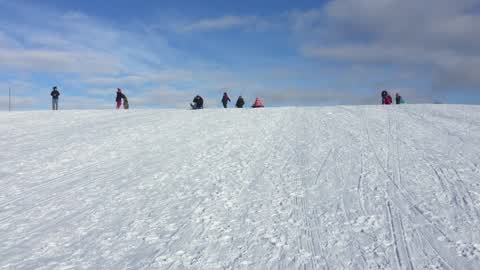 Winter fun in Toronto, Canada