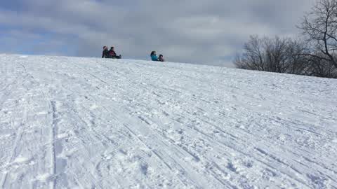 Winter fun in Toronto, Canada