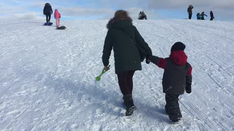 Winter fun in Toronto, Canada
