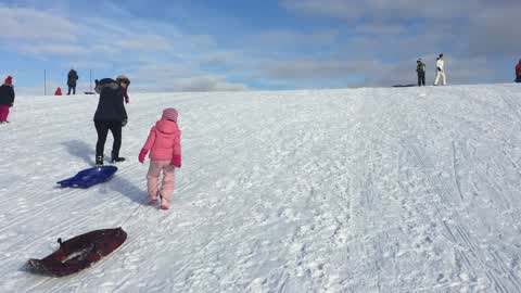 Winter fun in Toronto, Canada