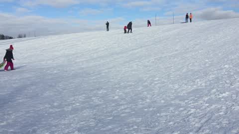 Winter fun in Toronto, Canada