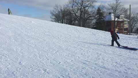Winter fun in Toronto, Canada