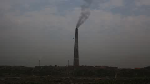 Brick Kilns cause Air pollution in Dhaka 