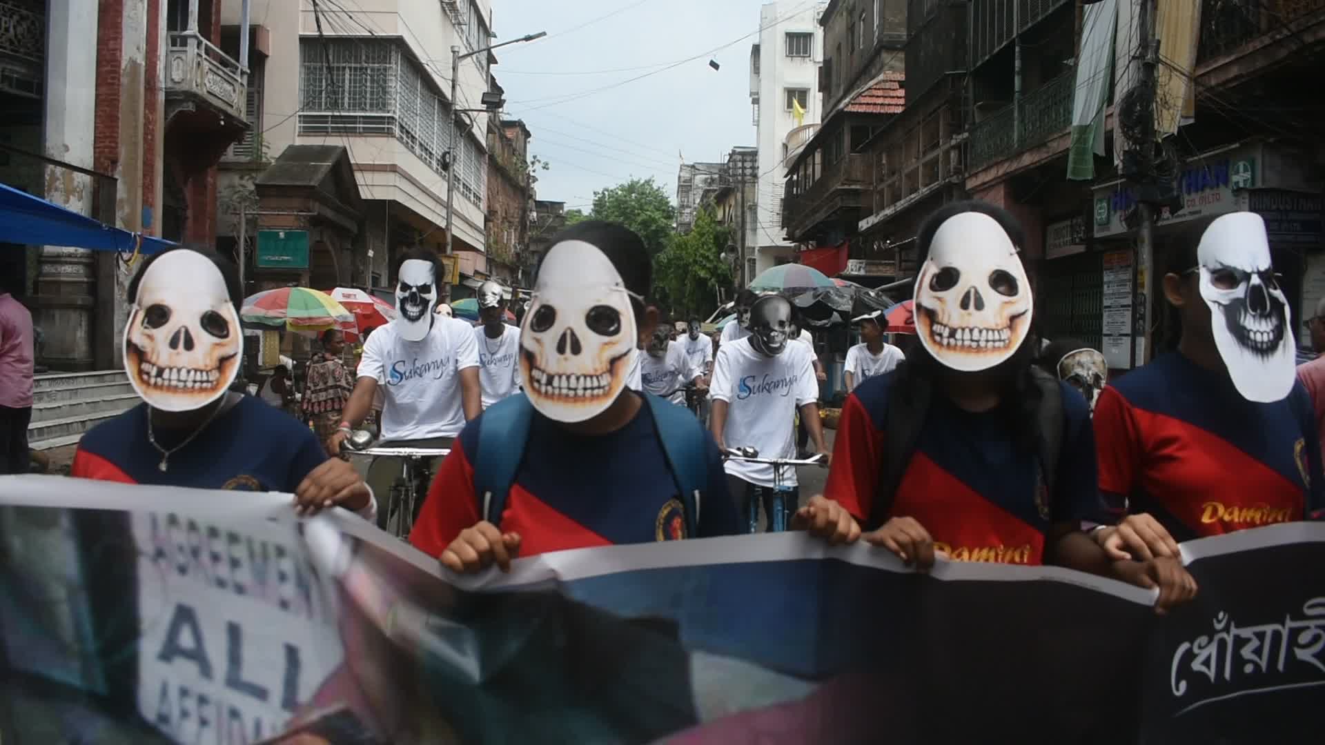 Anti-Tobacco day observation in Kolkata.