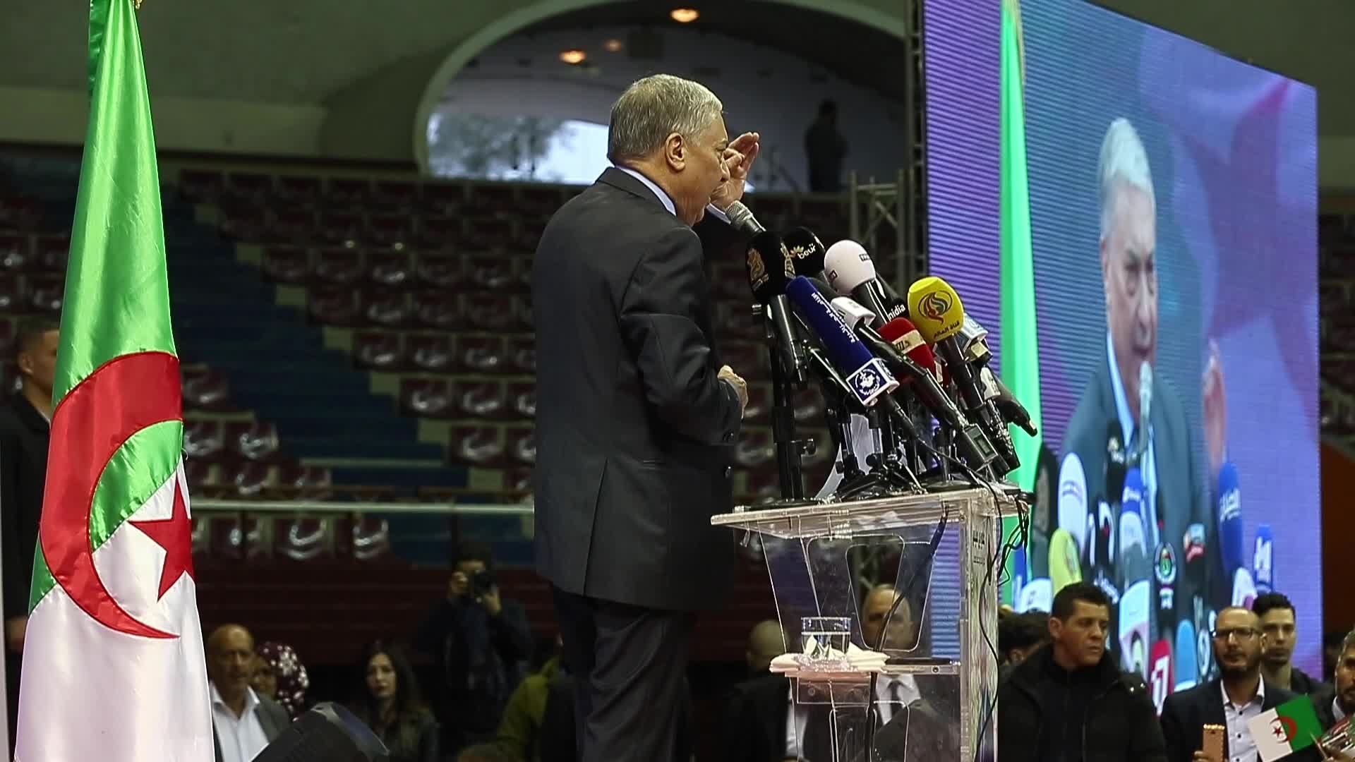 Electoral Campaign For Algerian Presidency