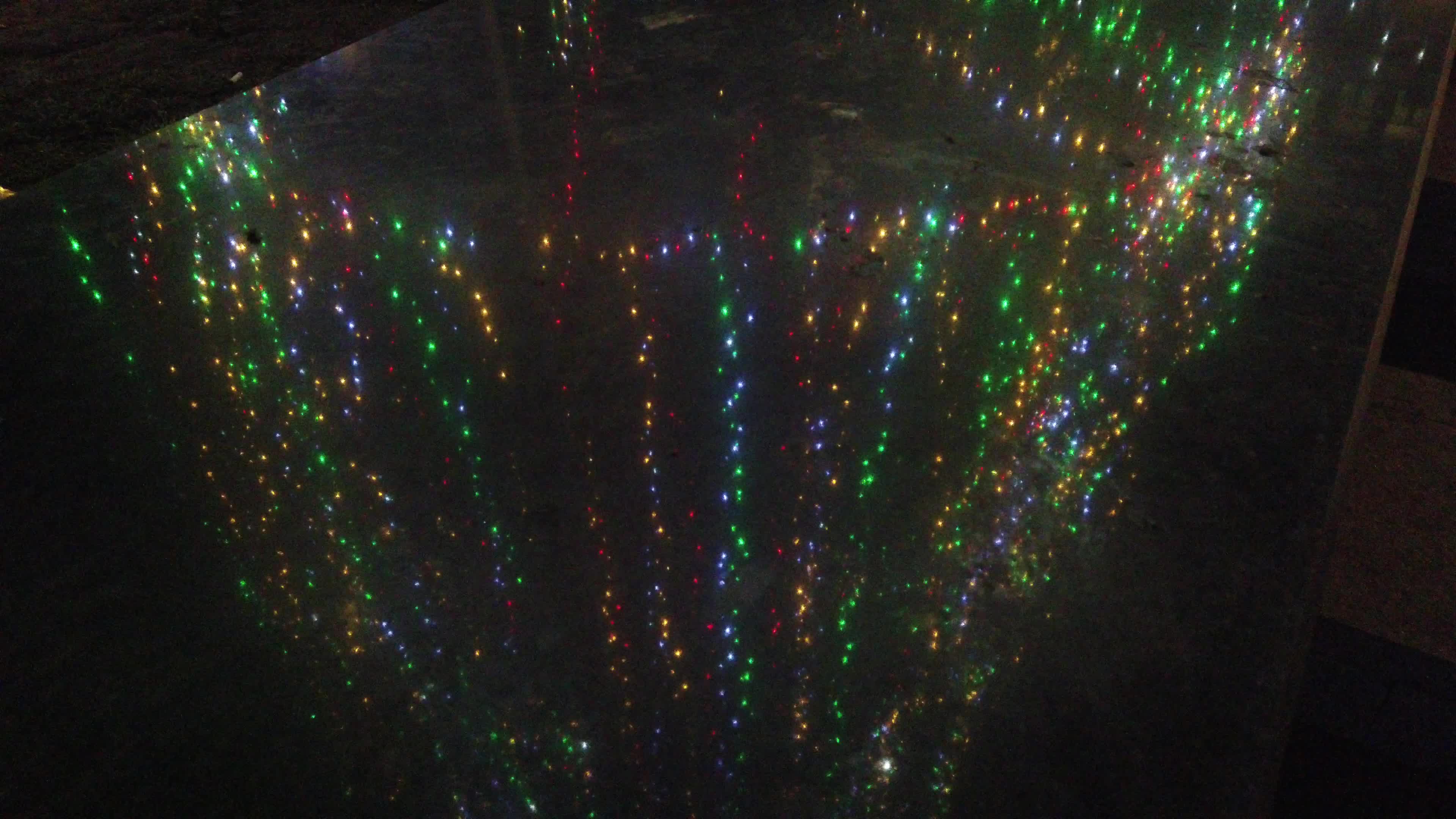 Christmas decoration in Varna, Bulgaria