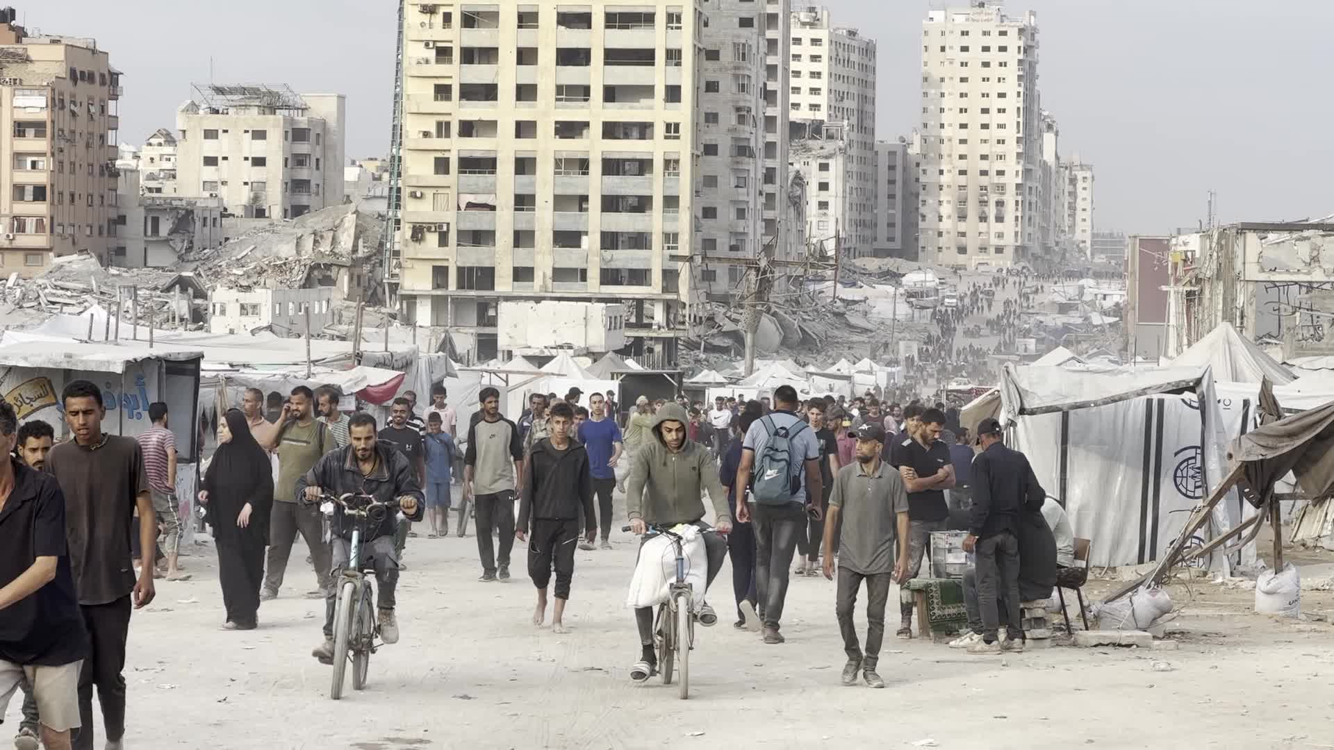 Humanitarian Aid Arrives in Gaza City Amid Ongoing Conflict