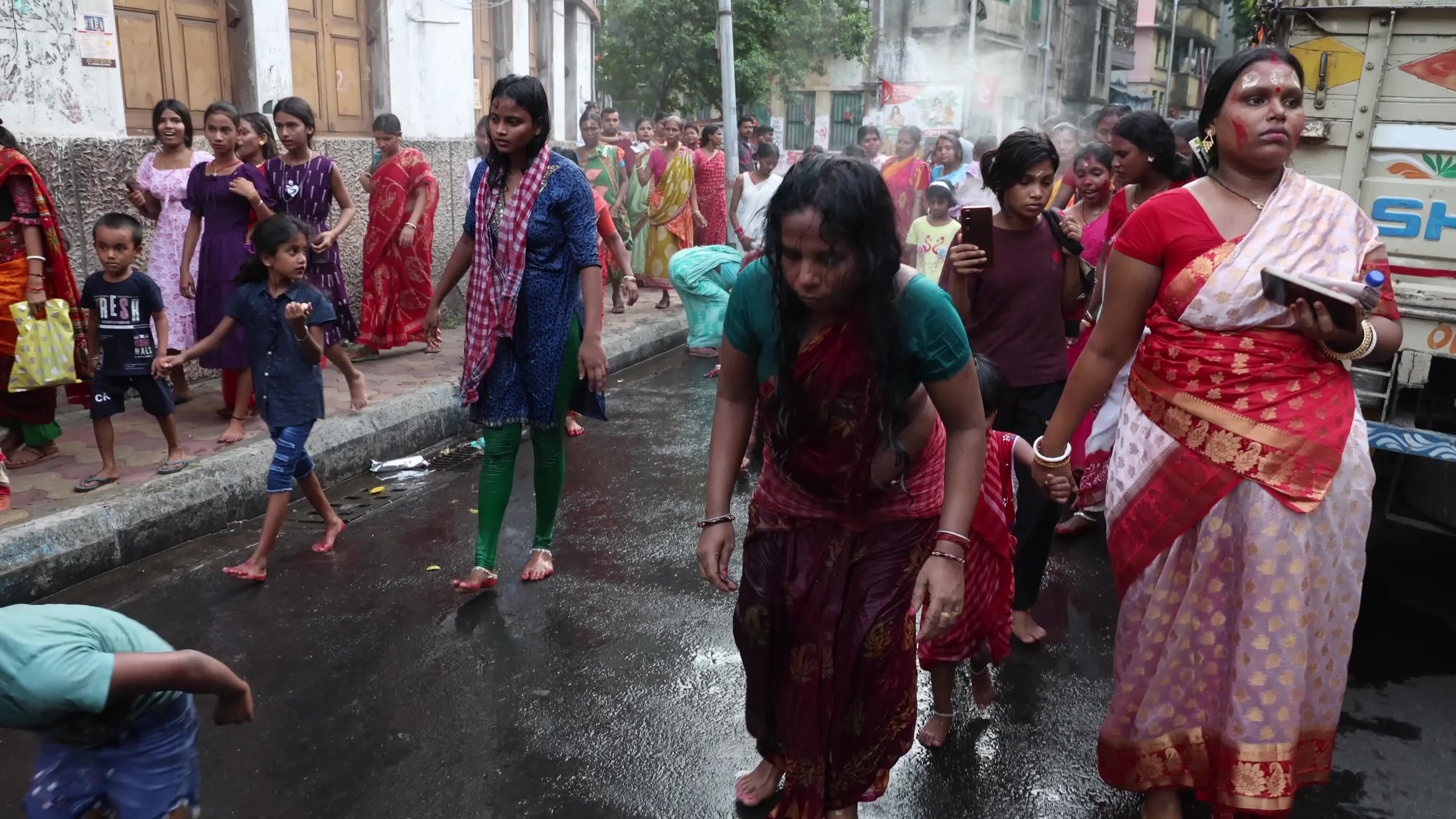 Smallpox Goddess “Sheetala Mata” Worship, In India, Kolkata