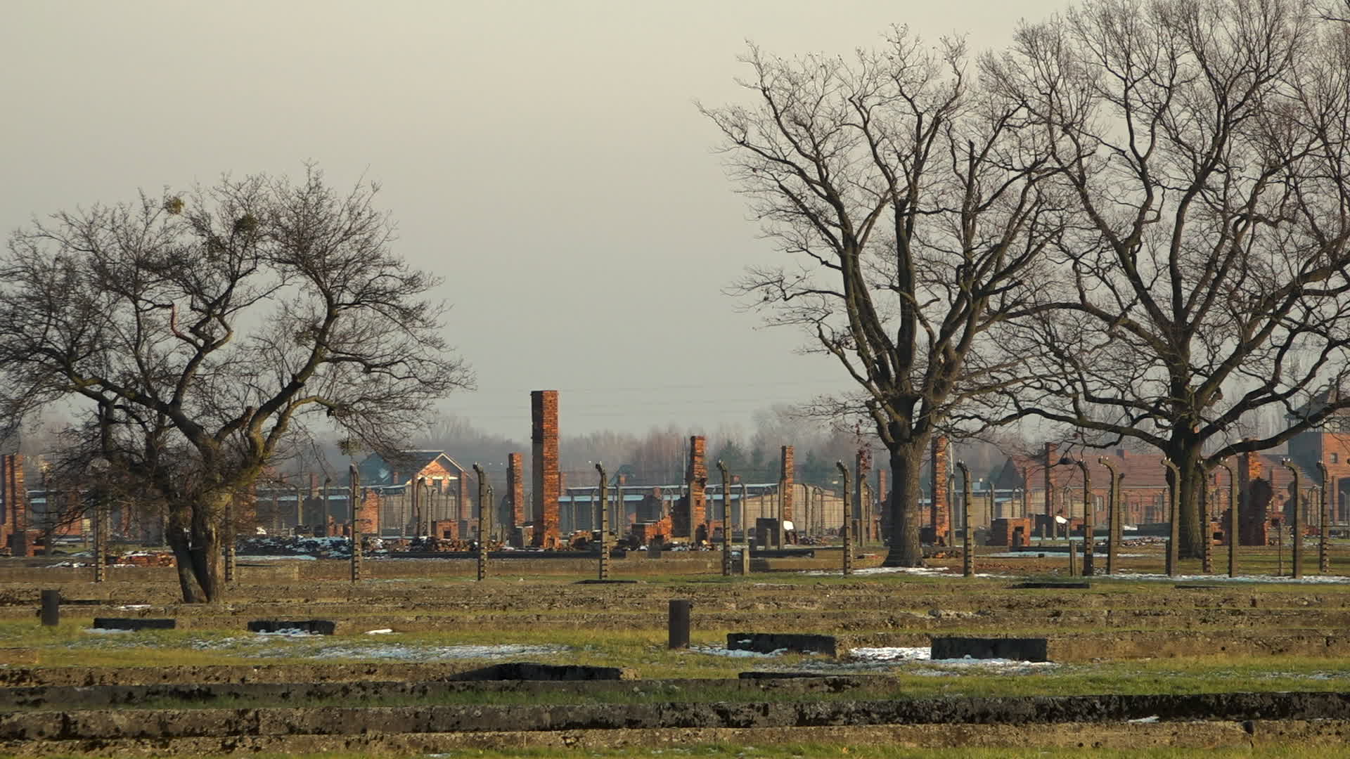 German Chancellor Angela Merkel visits Auschwitz