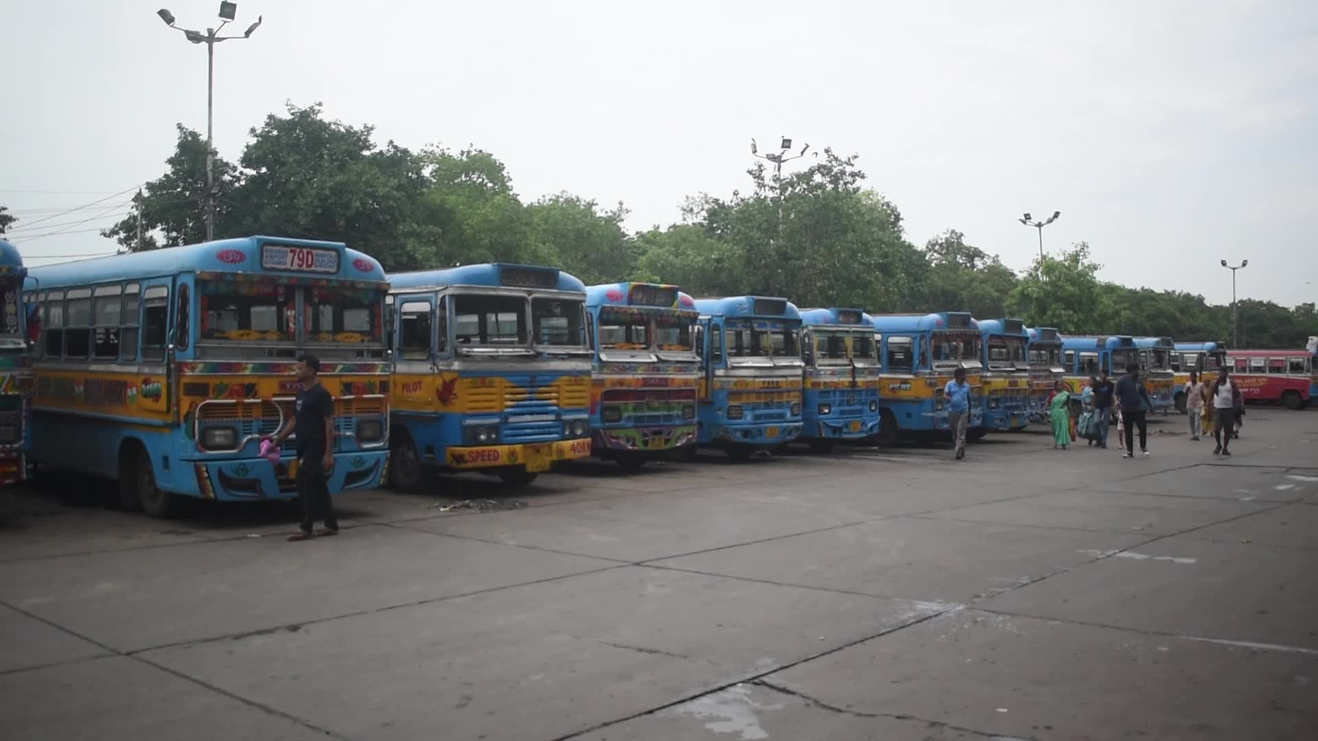 Public Transport in Kolkata, India