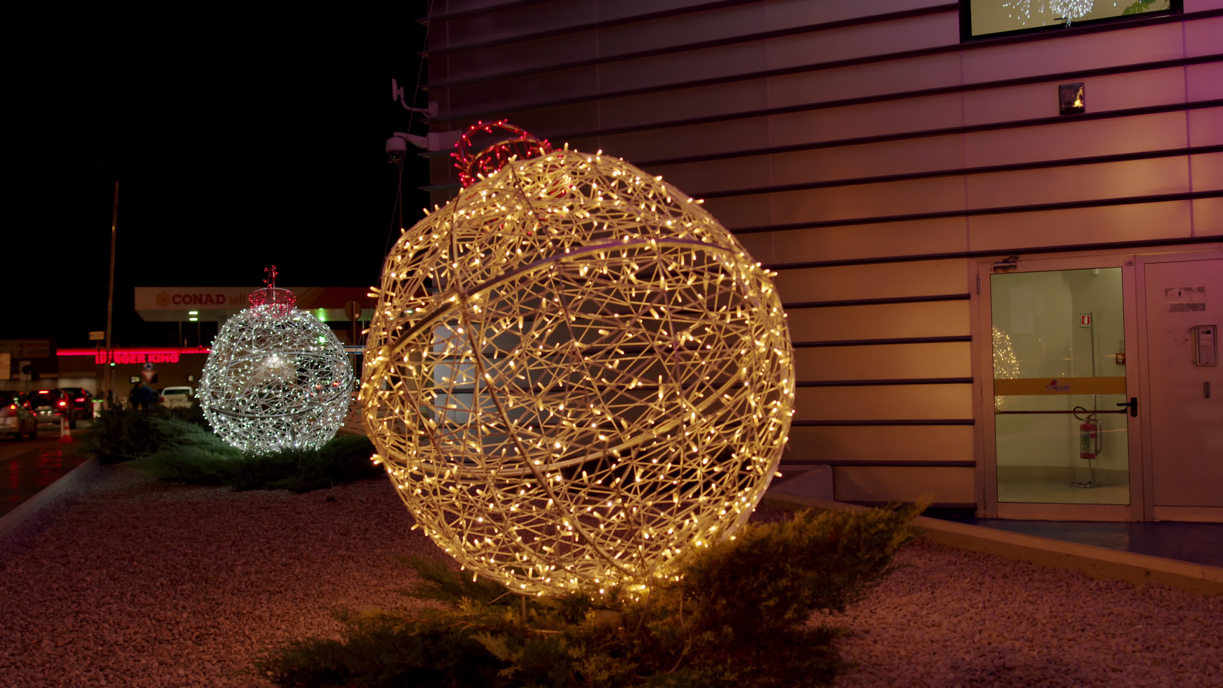 Christmas Lights In L'Aquila