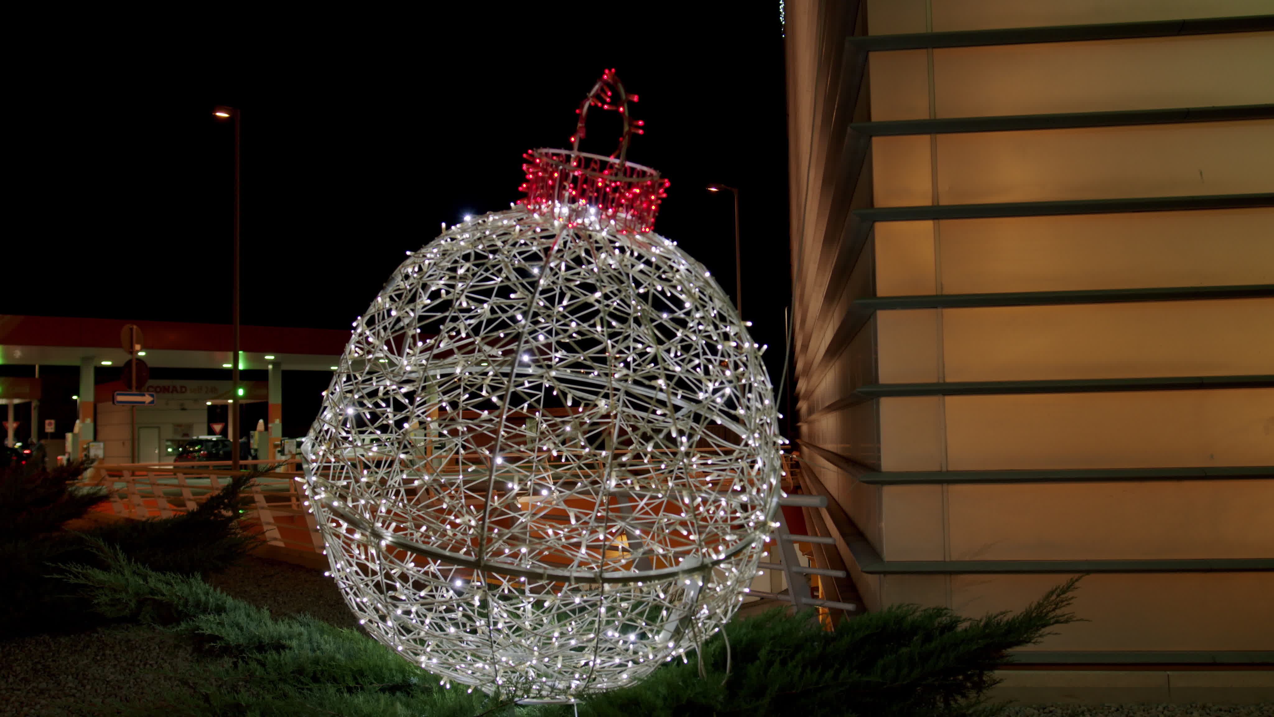 Christmas Lights In L'Aquila