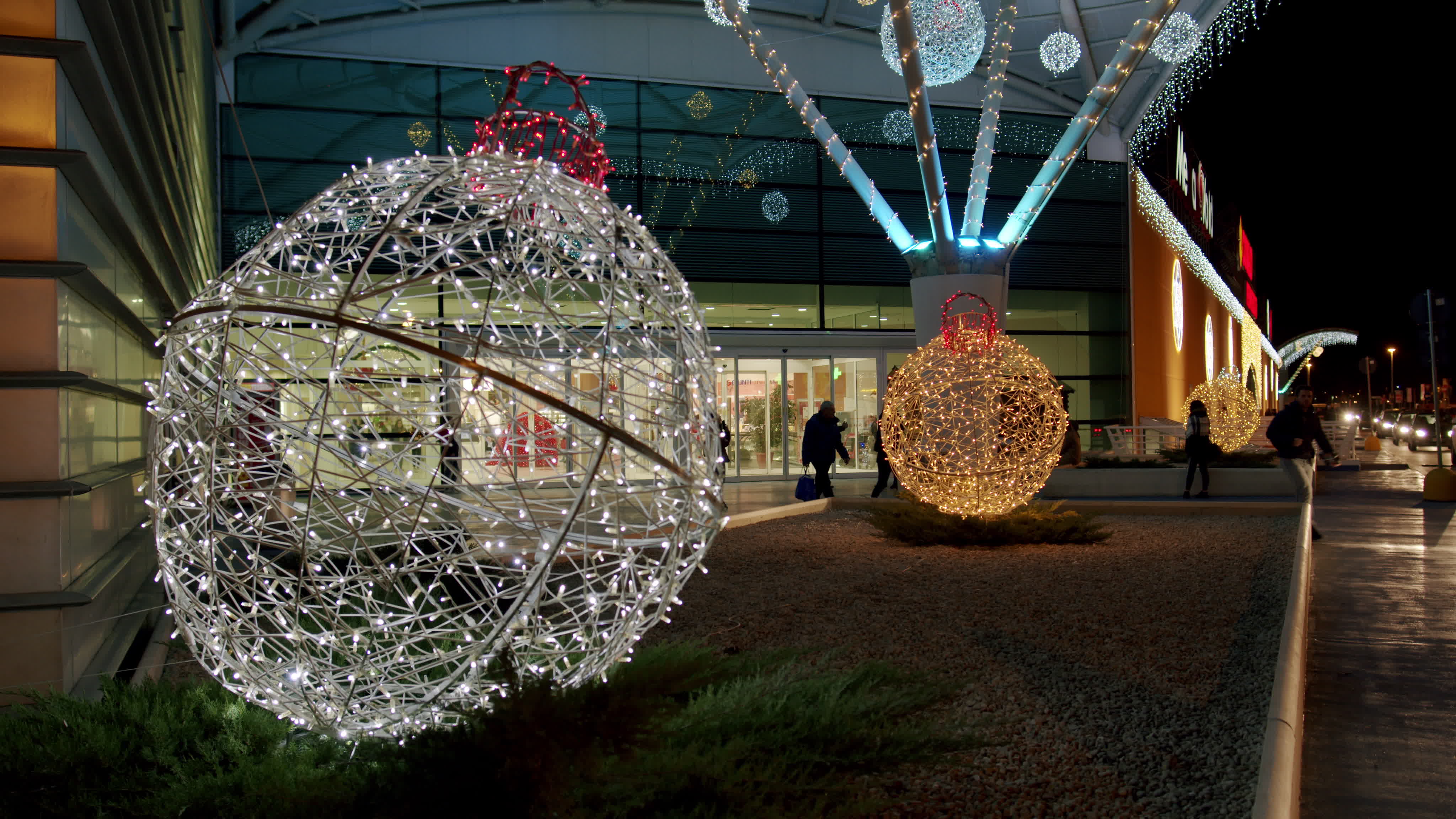 Christmas Lights In L'Aquila