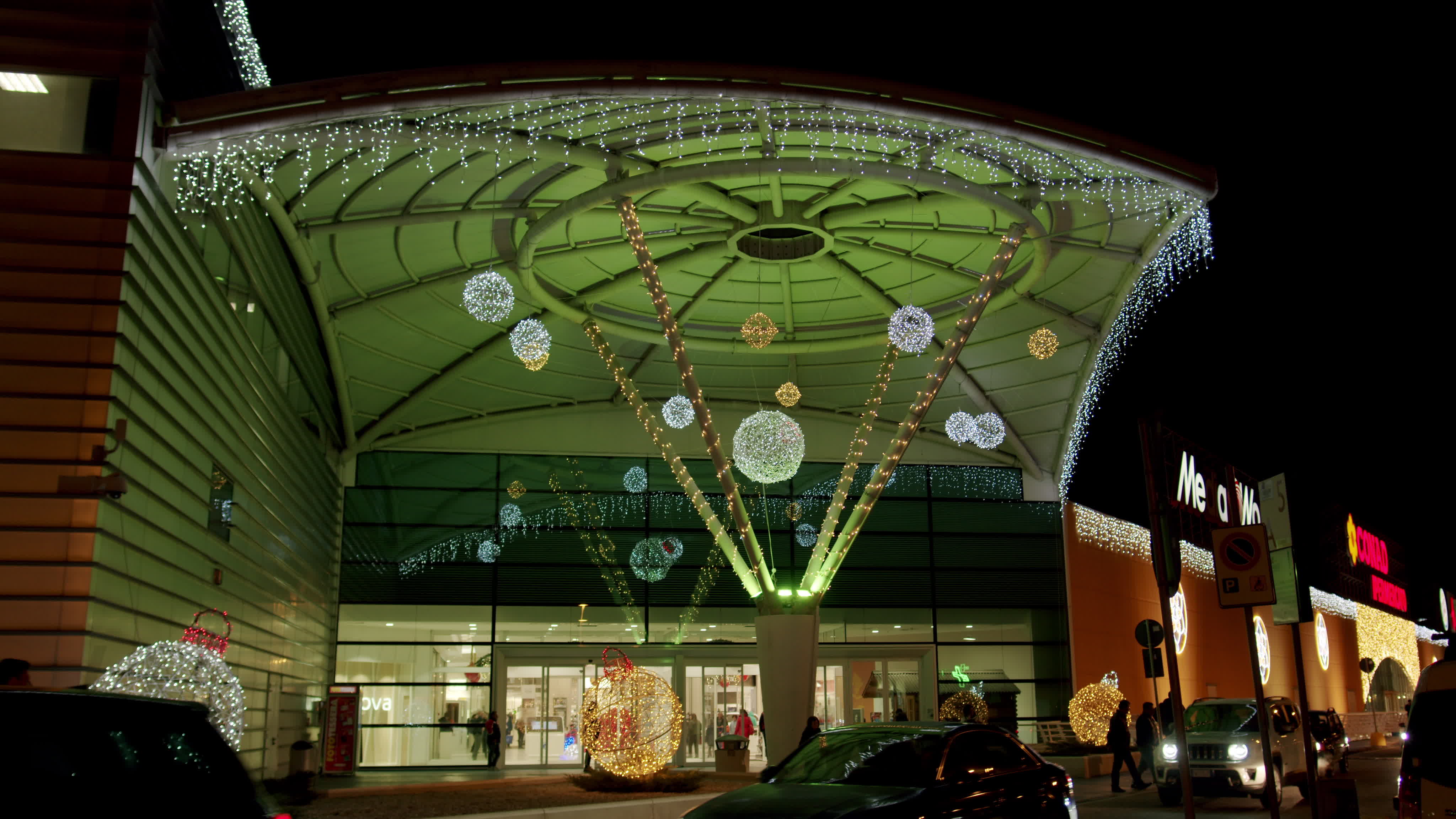 Christmas Lights In L'Aquila