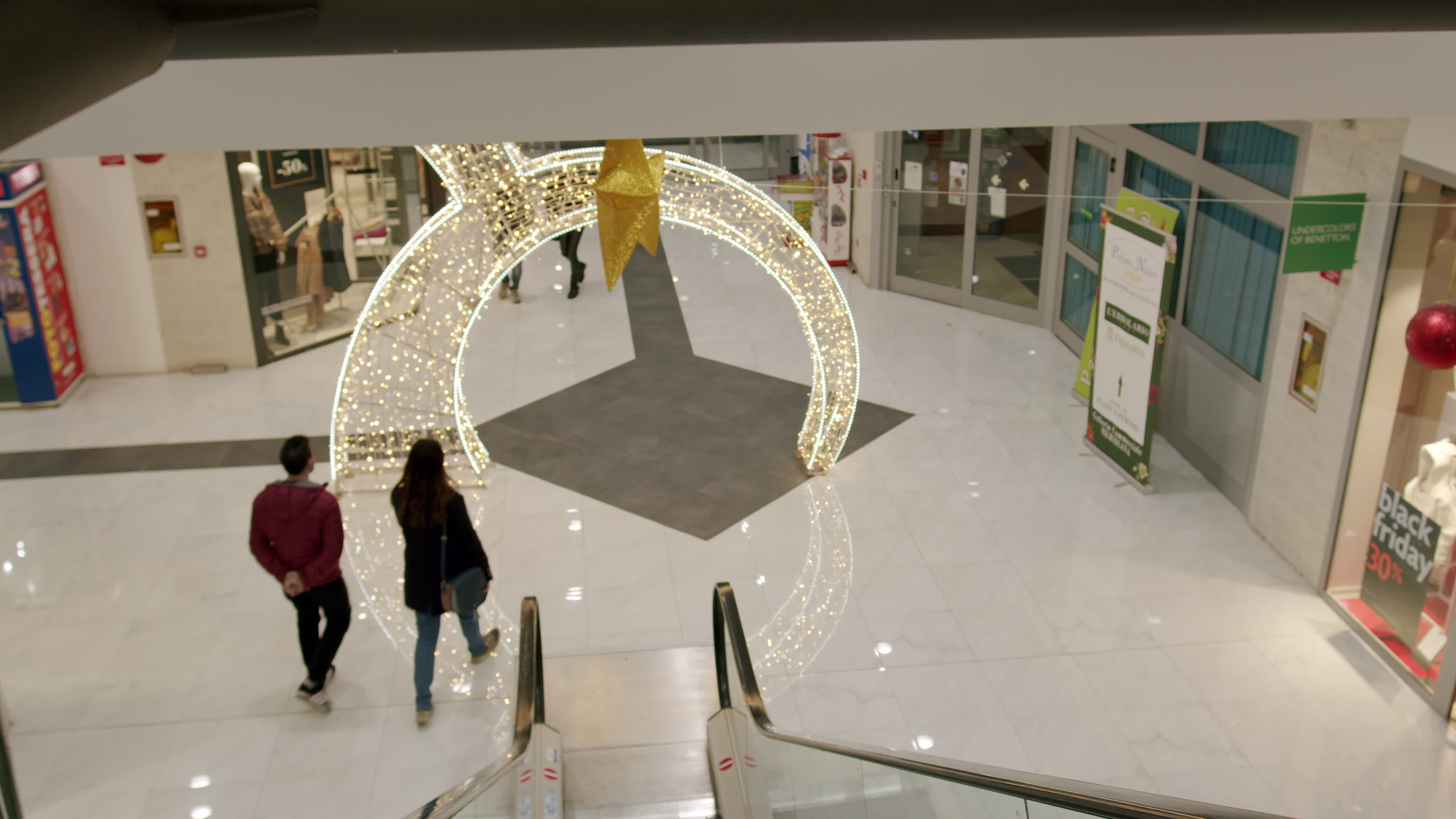 Christmas Lights In L'Aquila