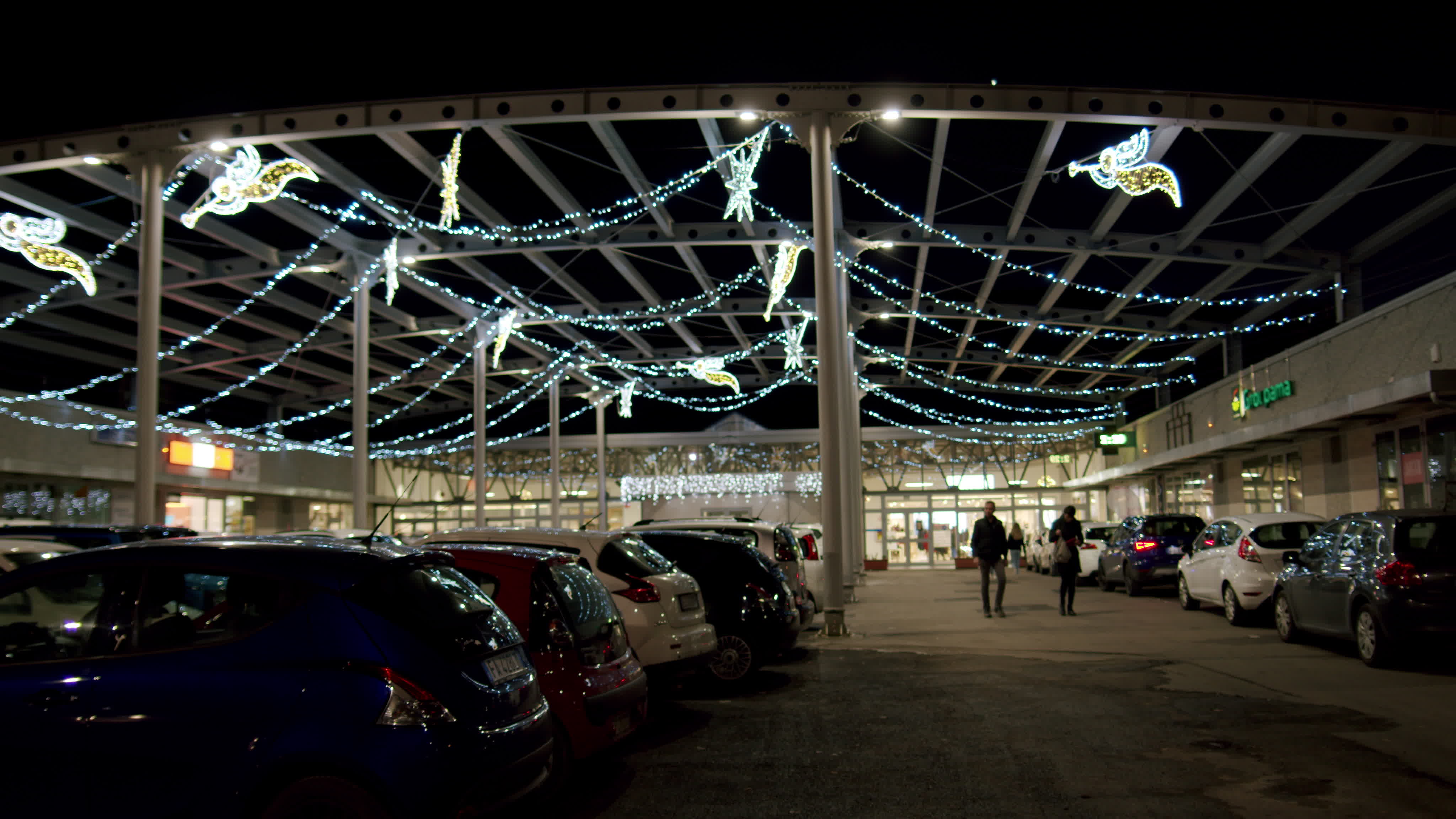 Christmas Lights In L'Aquila