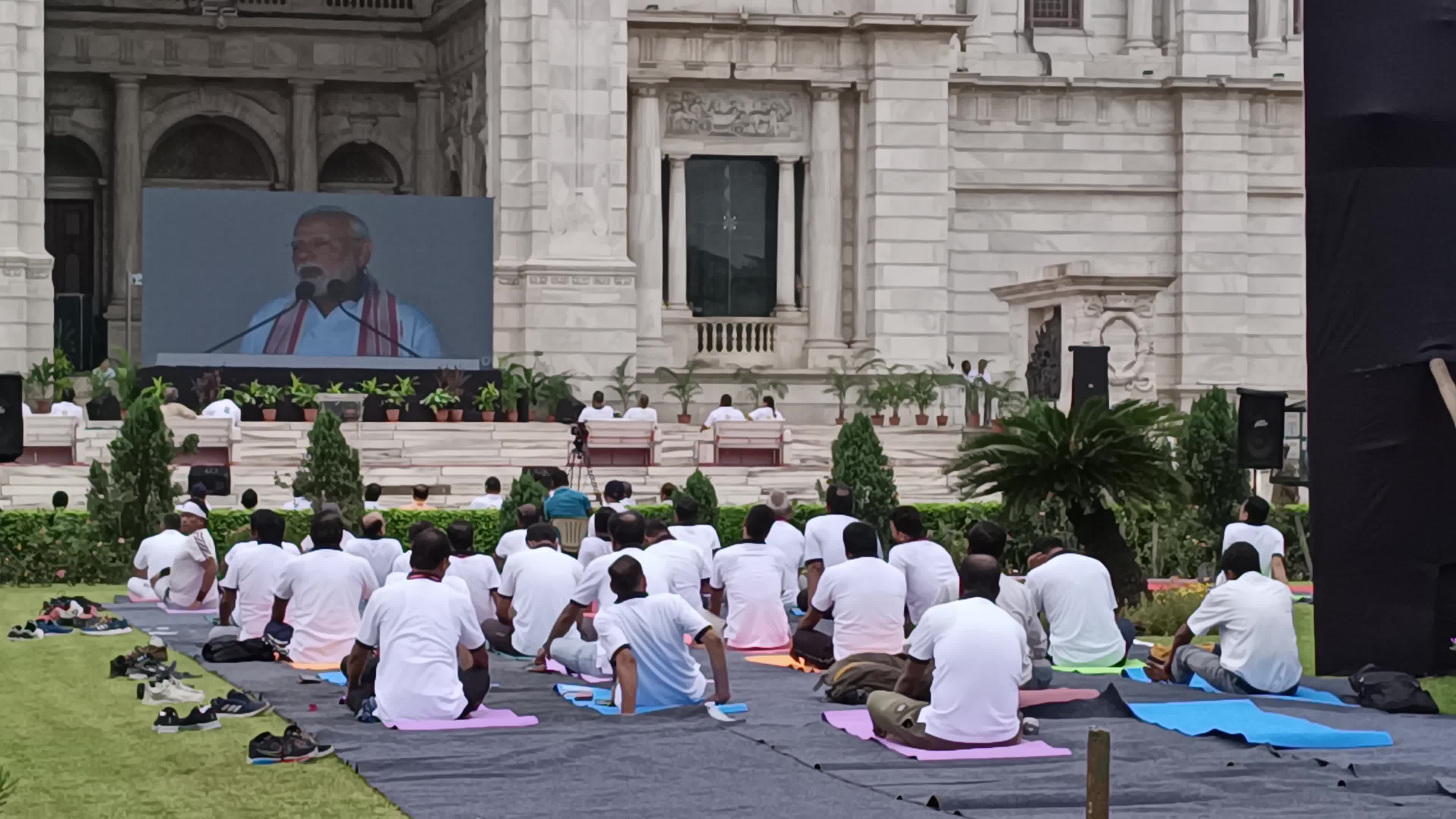 International Yoga Day In Kolkata, India
