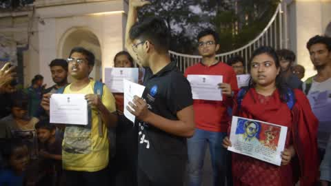 Student Protest In Kolkata