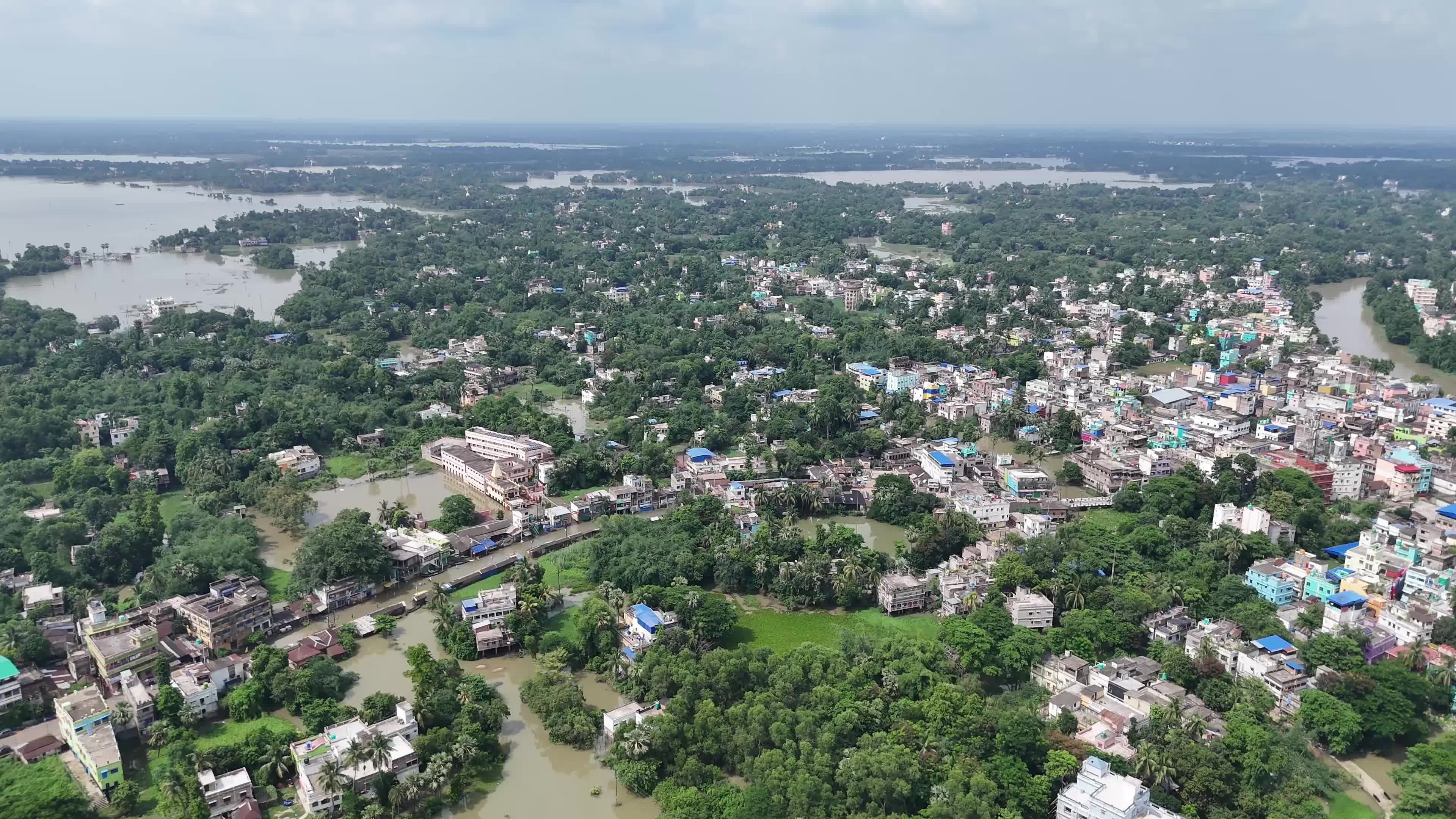 Flood In Kolkata, India