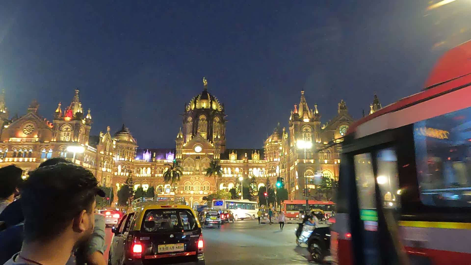 Chhatrapati Shivaji Maharaj Terminus Railway Station In Mumbai 