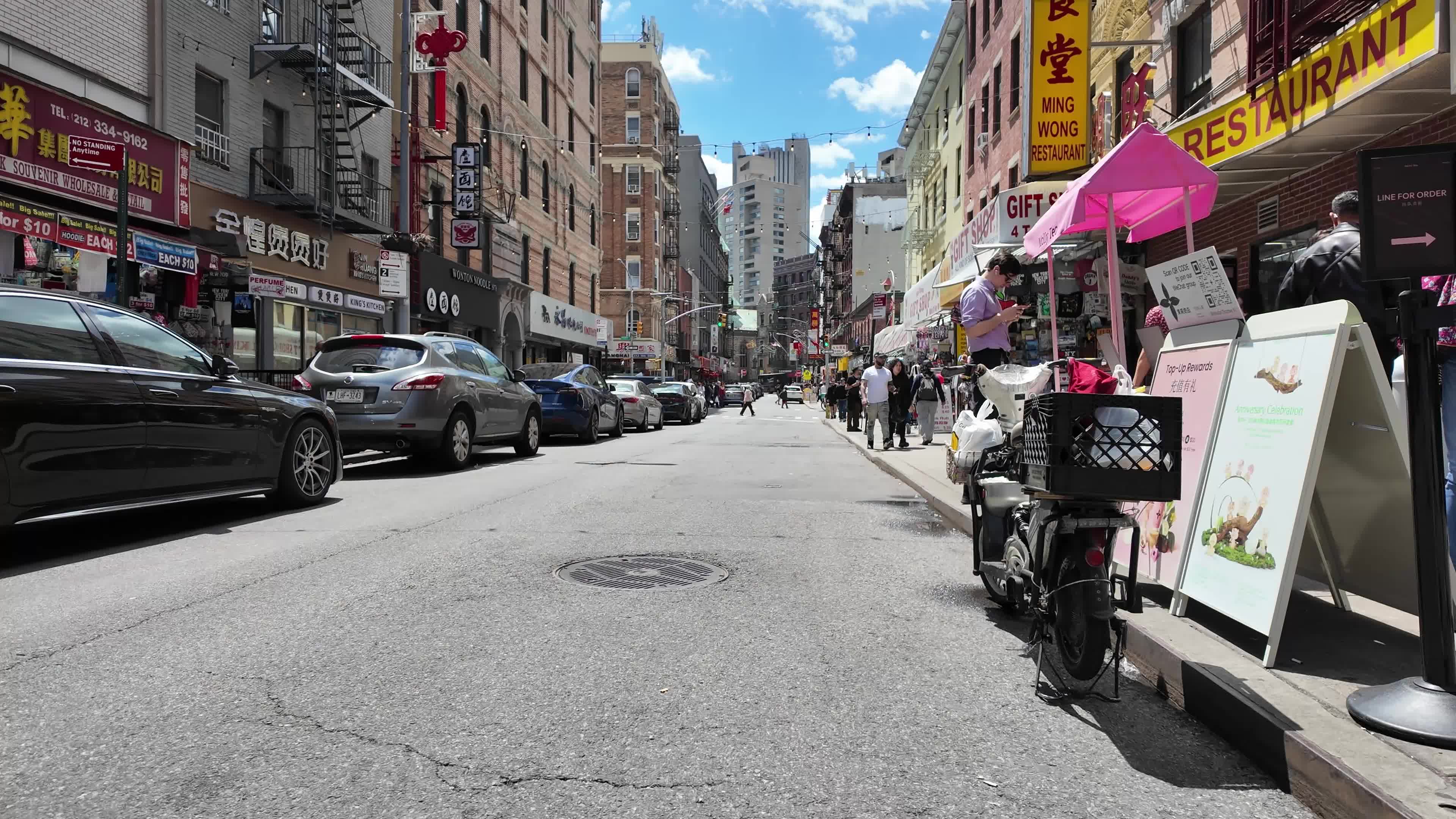 Chinatown in New York City